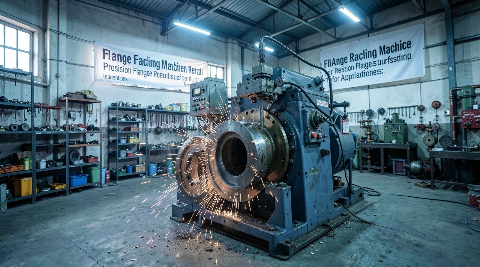 Flange Facing Machine Rental