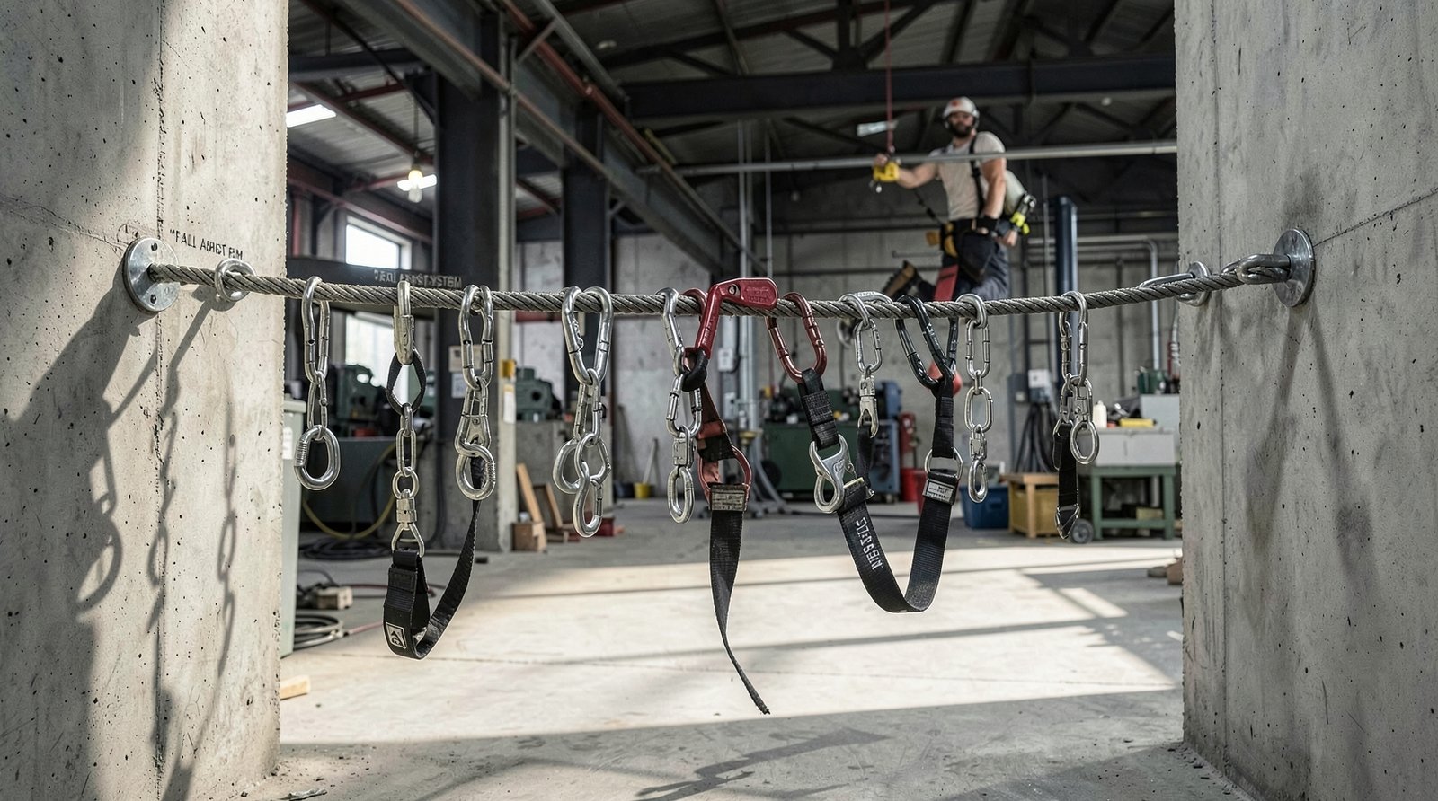 lifeline fall arrest systems